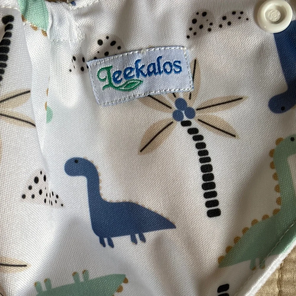 Leekalos Dinosaur Pattern Reusable Diaper